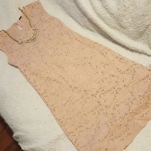 Blush Lace Dress